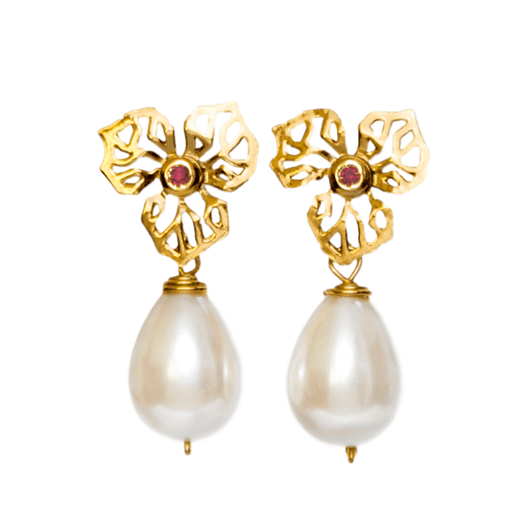 Handmade Jewelry - Alice's Garden, Earrings - Caona Design